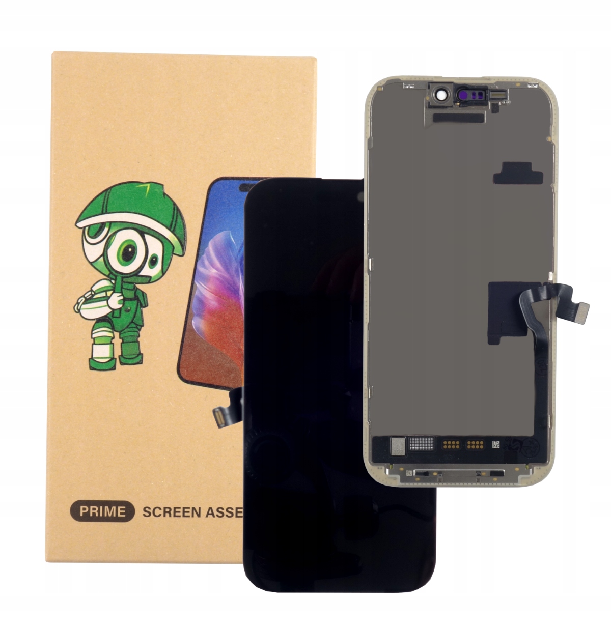 Originální LCD displej pro Apple iPhone 16 Pro Vyměnitelná skla Bez IC