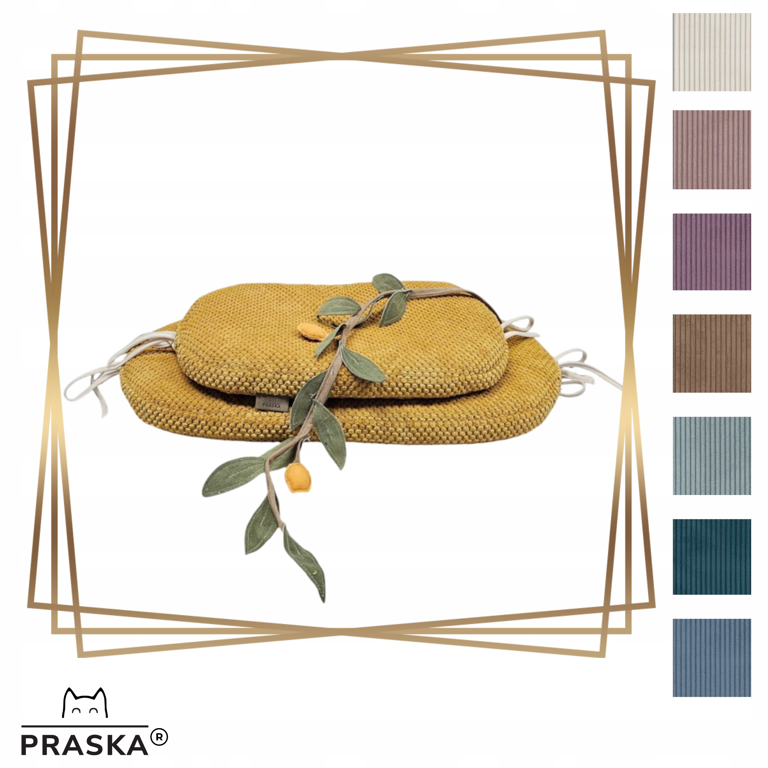 Praska Sada pelíšků na škrabadlo Olivka výběr barev Polská Výroba