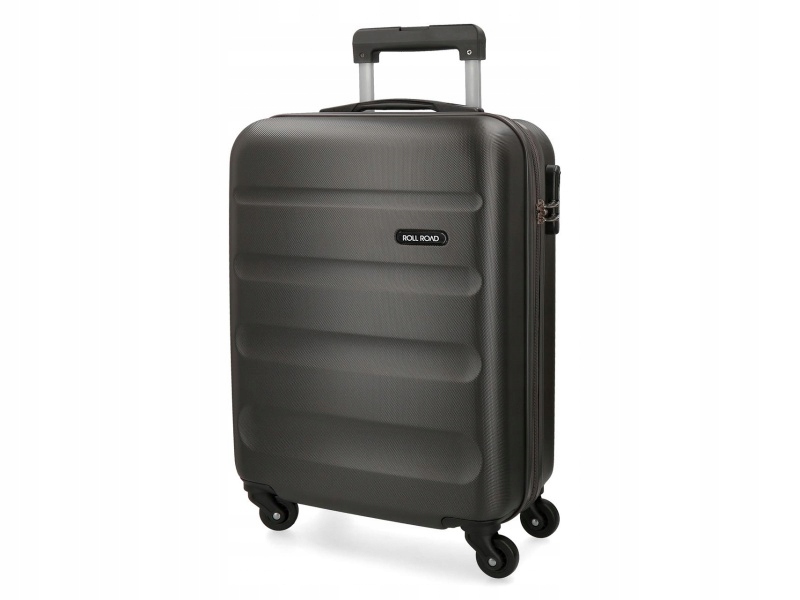 Mała walizka kabinowa 55x38x20 cm Roll Road Flex Antracita, 35L, 5849161