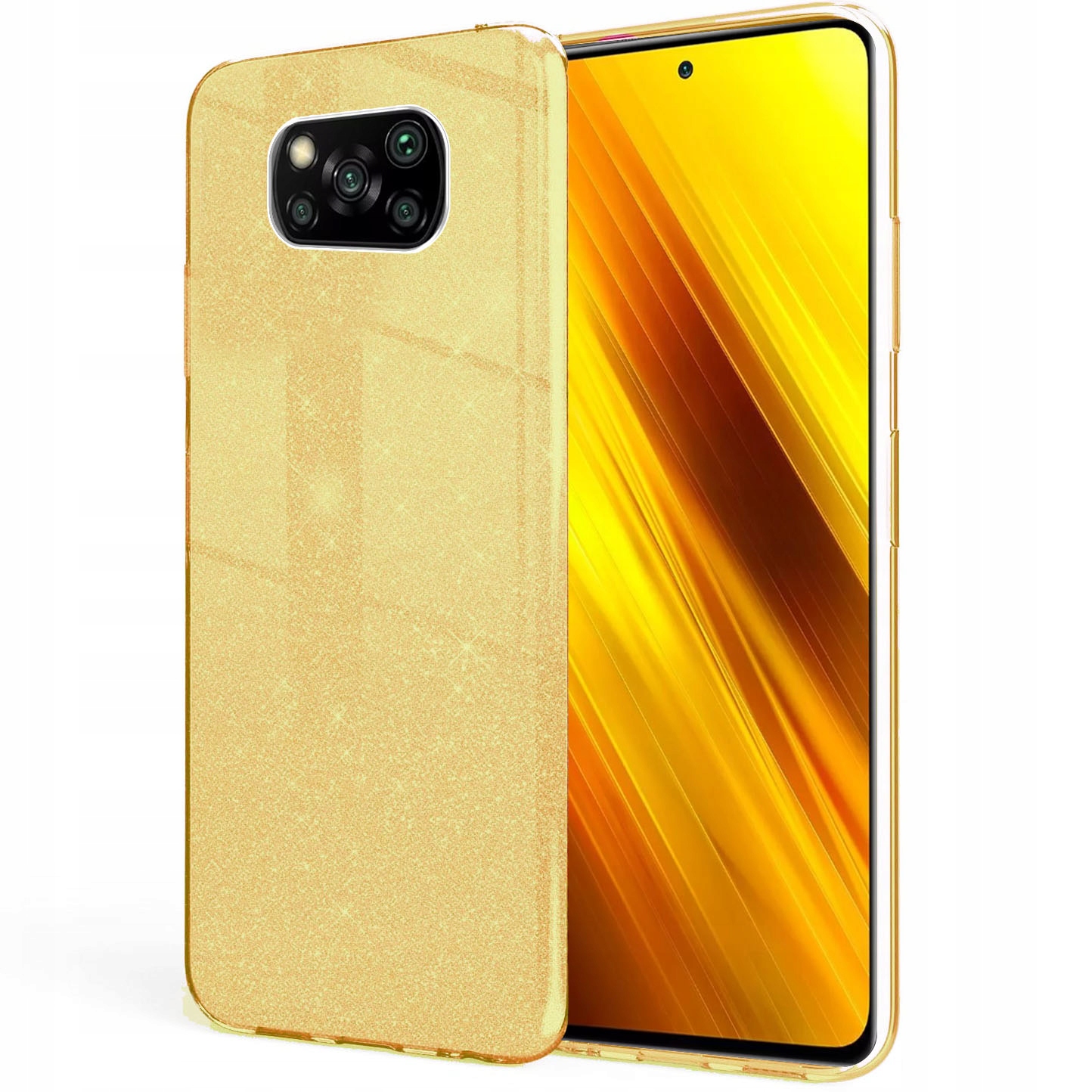 

Etui na Xiaomi Poco X3 Brokat Case Glitter Szkło