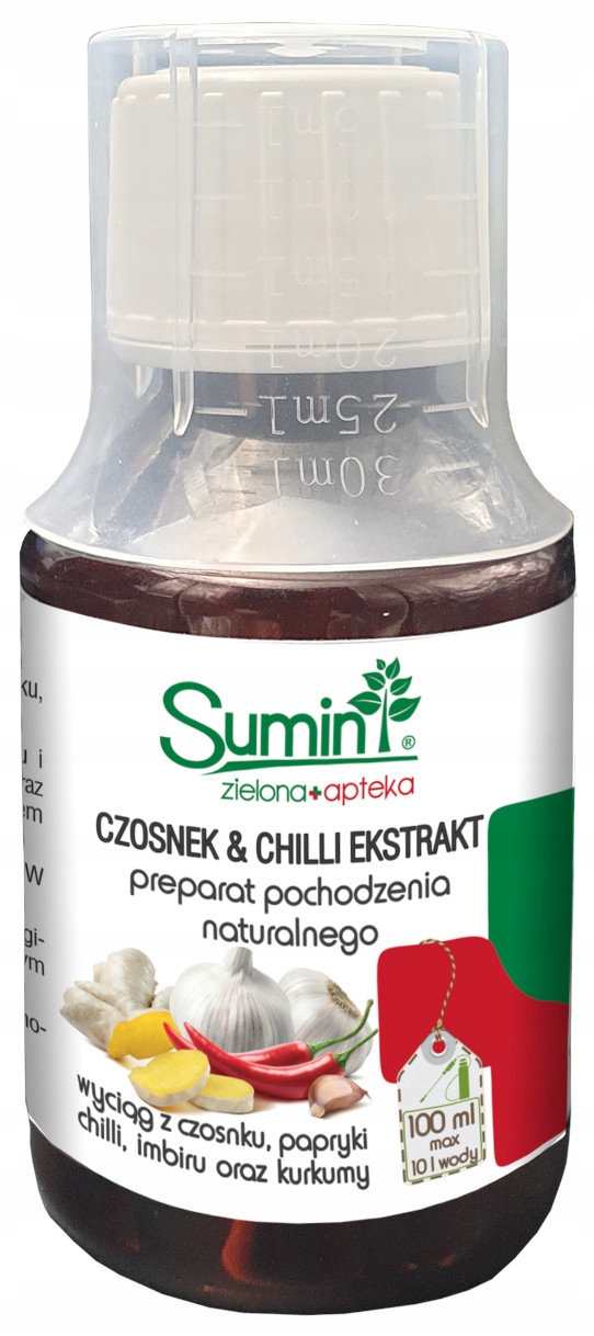 

Sumin Czosnek & Chilli odstrasza mszyce 100ml