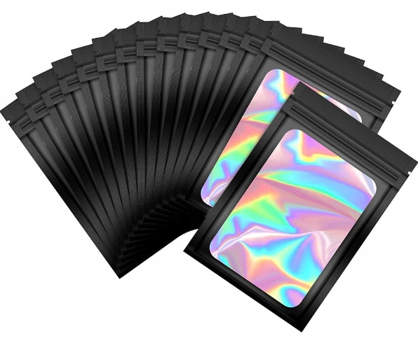 

Torebki worki woreczki Strunowe holo Kolorowe 5szt