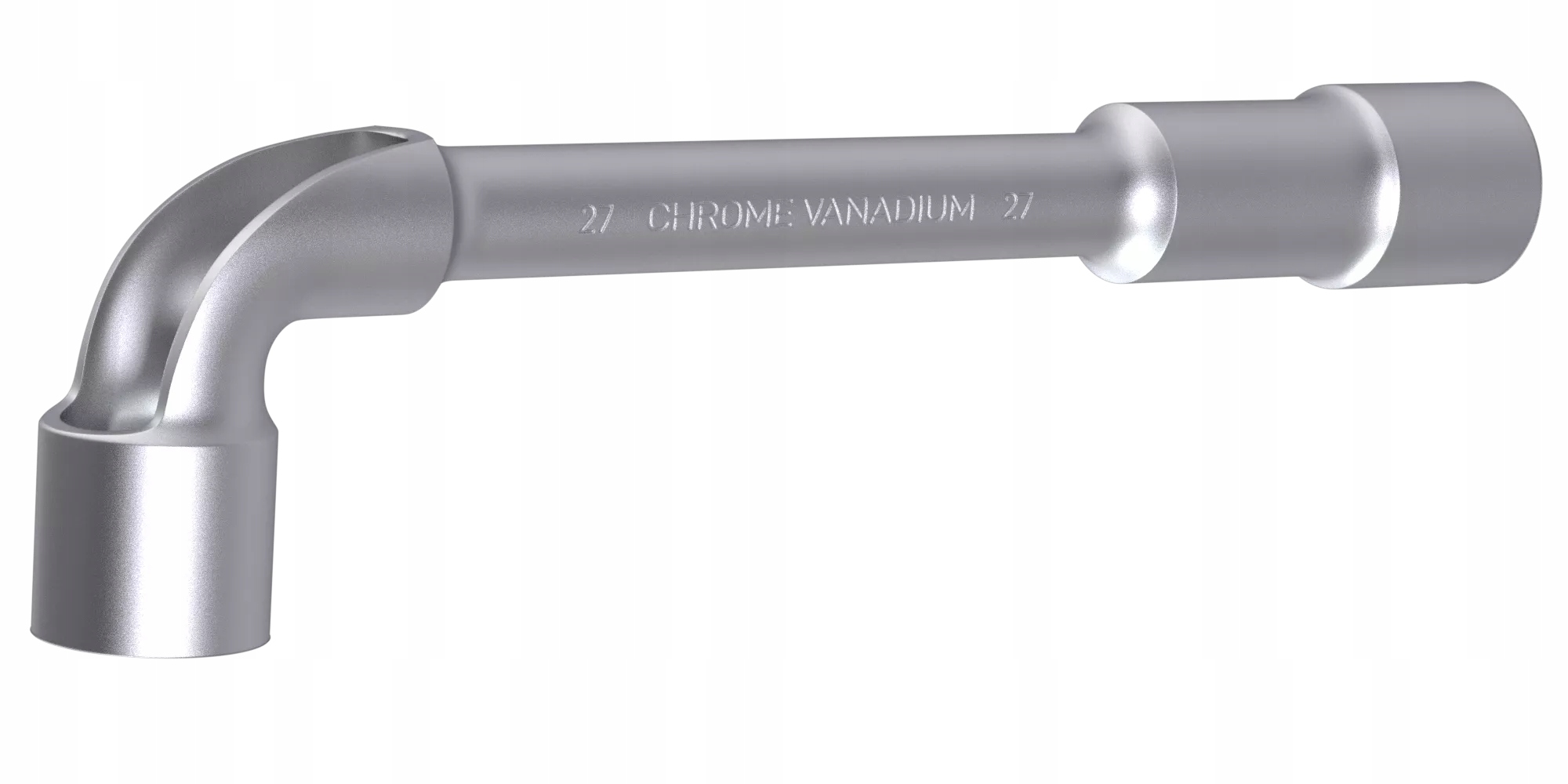 Klíč Dýmkový 27 MM Propíchnutý Nástavcový Typ L Dýmka Pro Šrouby Ocel Crv