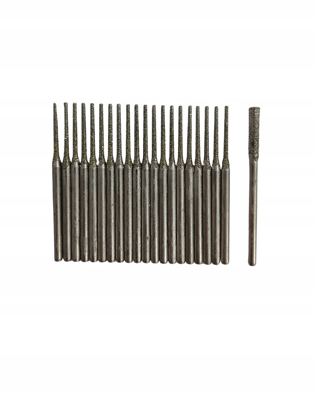 Wiertła diamentowe 1.0mm-20 szt., 2.5mm-1szt
