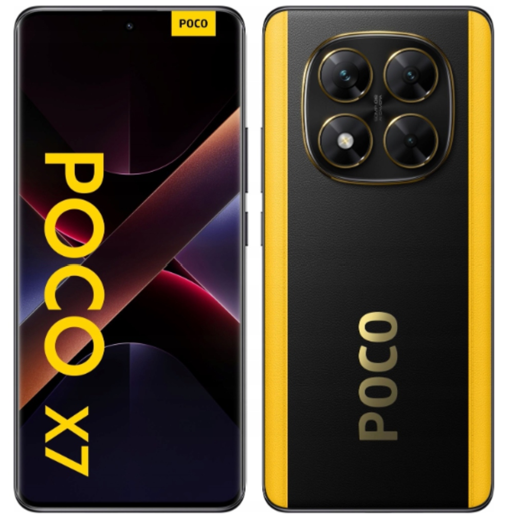 Smartfon Poco X7 12 Gb 512 Gb 5G czarno żółty