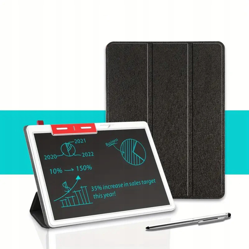 10-palcový grafický kreslicí Tablet s vícebarevnou tabulí, Dárek