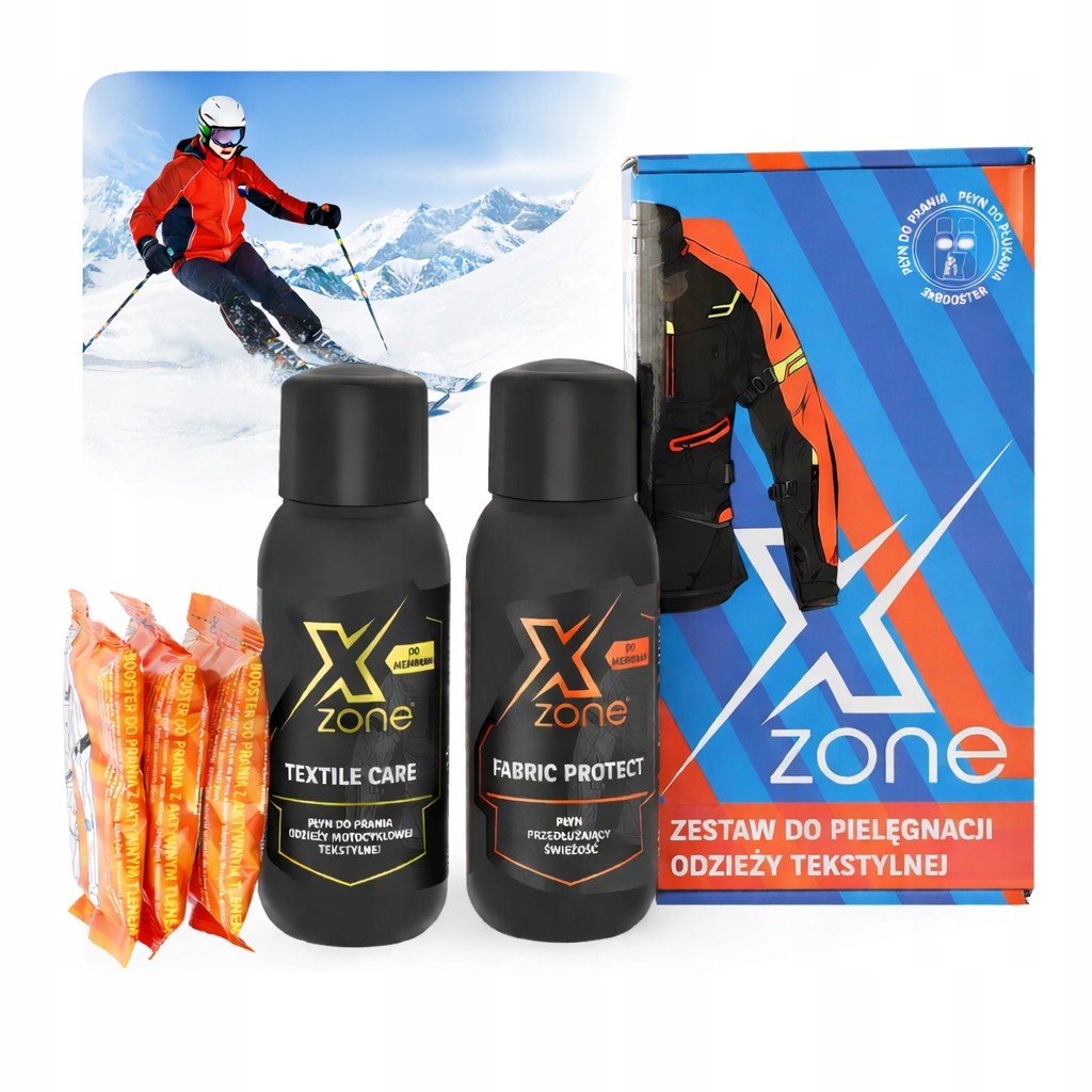 Sada Na Praní Technického Oblečení S Membránou 2x300 ml Booster 3x50 g