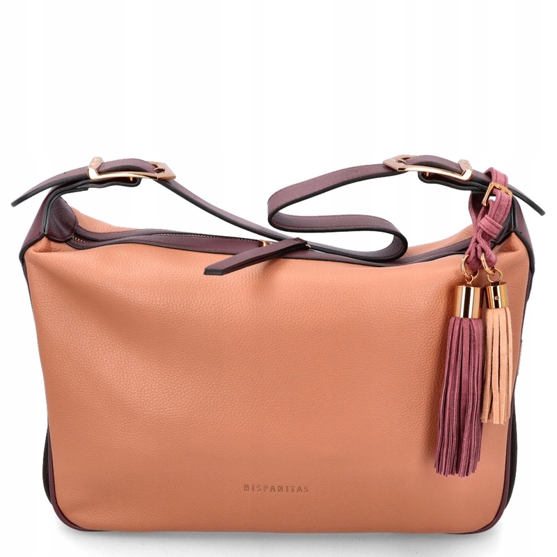 Velká dámská kabelka Hispanitas BI243535 Karamelová