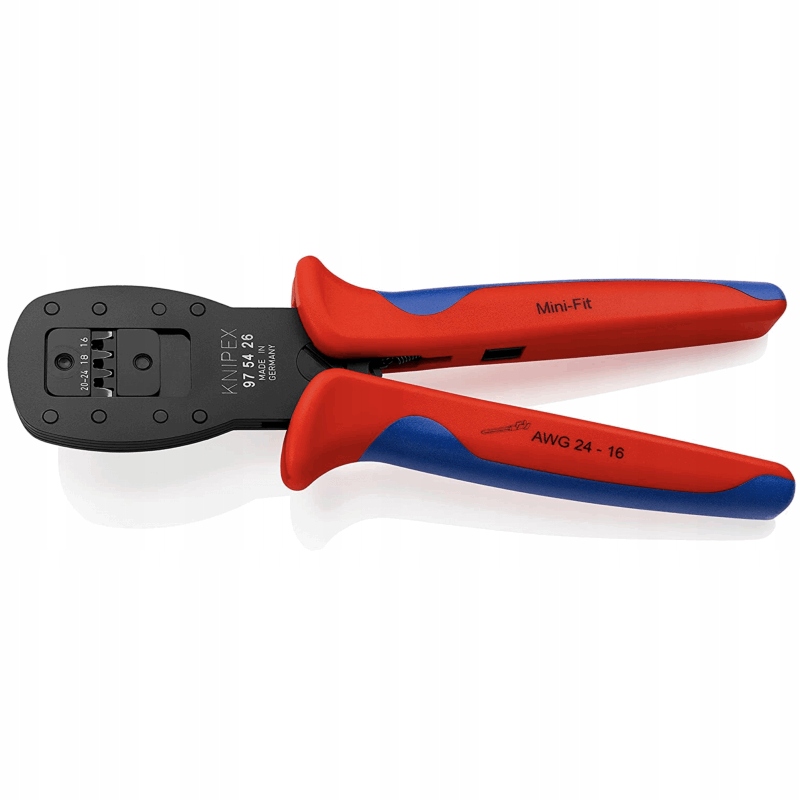 Knipex 97 54 26 do zaciskania złączy serii Molex LLC Mini-Fit