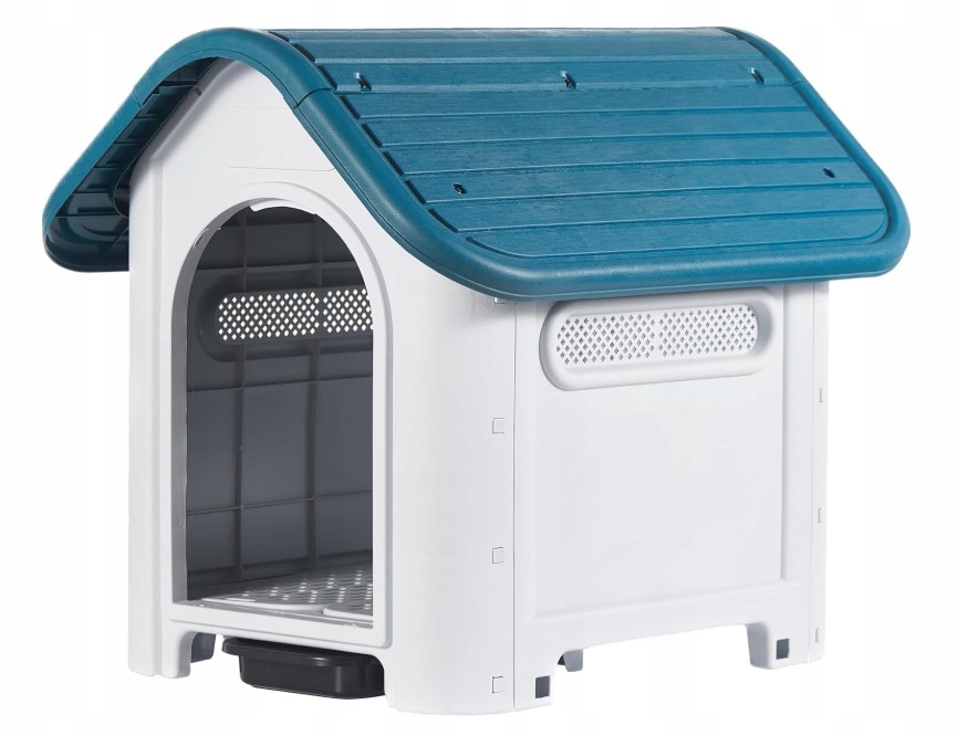 Levně Domeček s toaletou pro psa malého plemene – Lanco, bílý, z polypropylenu (pp)