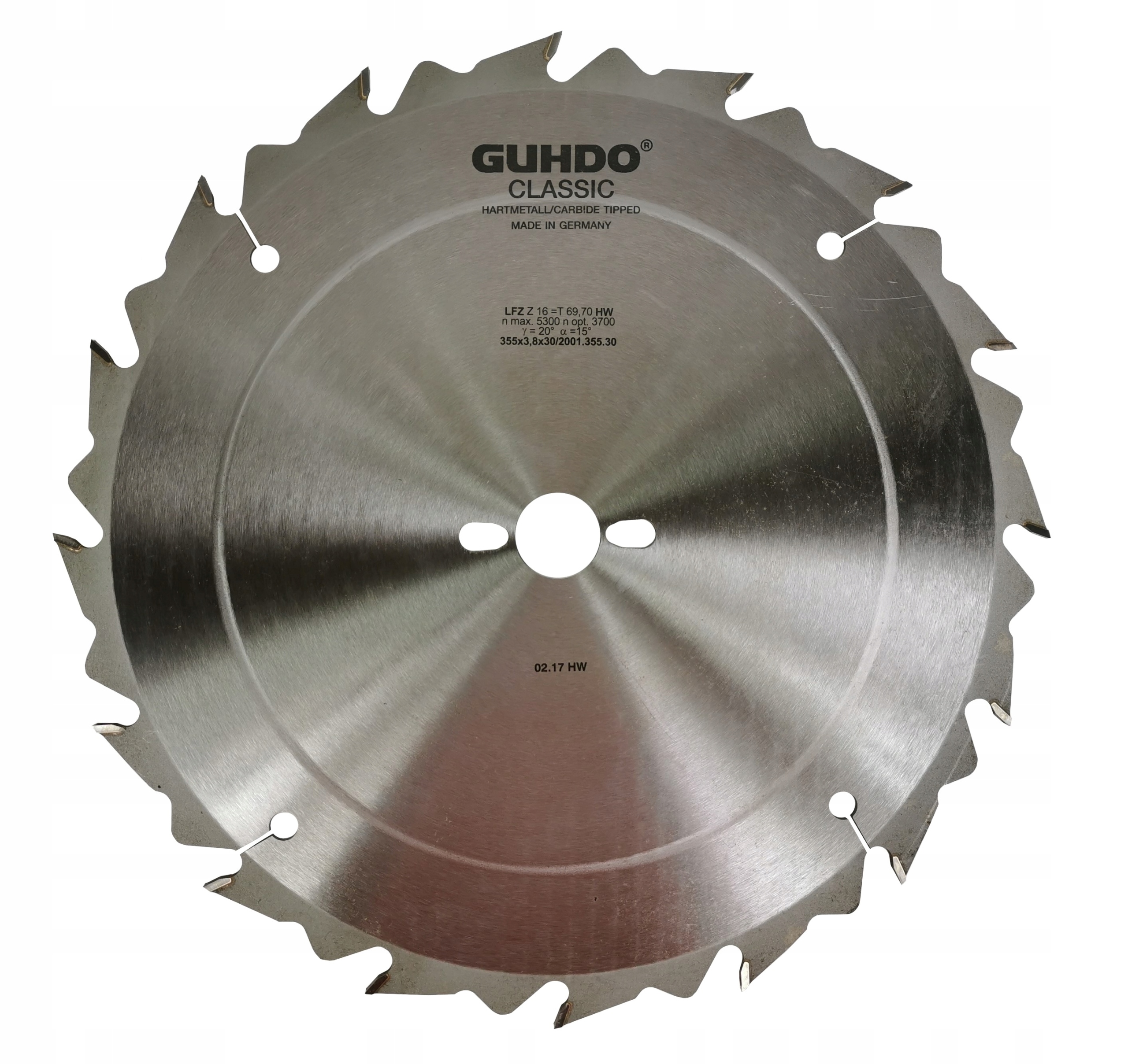 

Guhdo tarcza do drewna piła tarczowa 355x30mm 16T