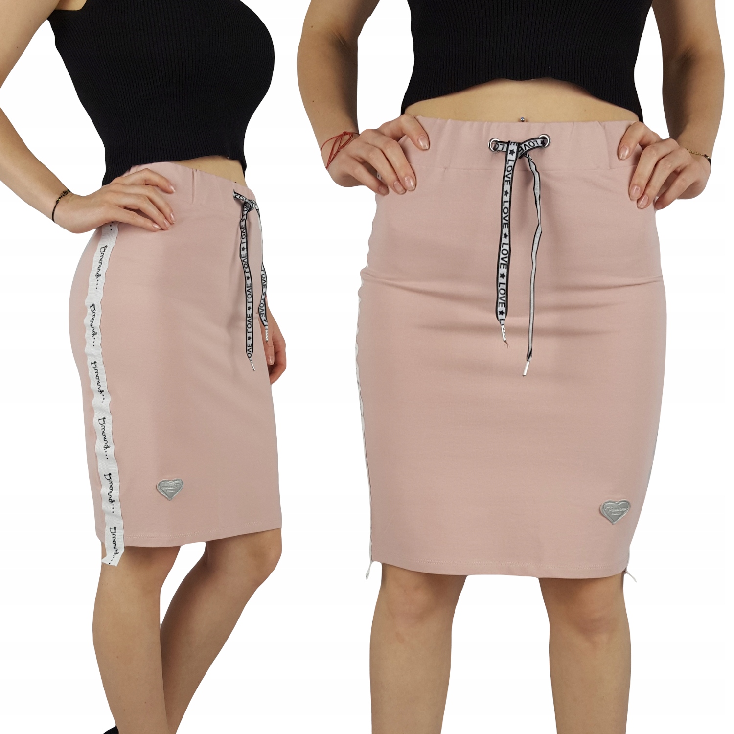 #SEKSOWNA - DAMSKA -SPÓDNICA - LAMPAS - DRESOWA Marka inna