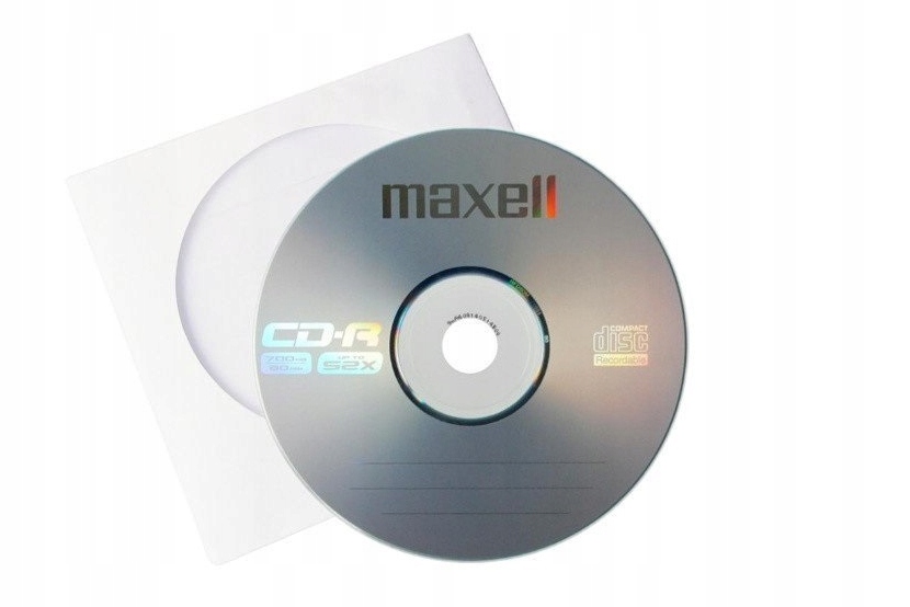 

Płyty CD Maxell Cd-r 700 Mb W Kopercie 10szt.