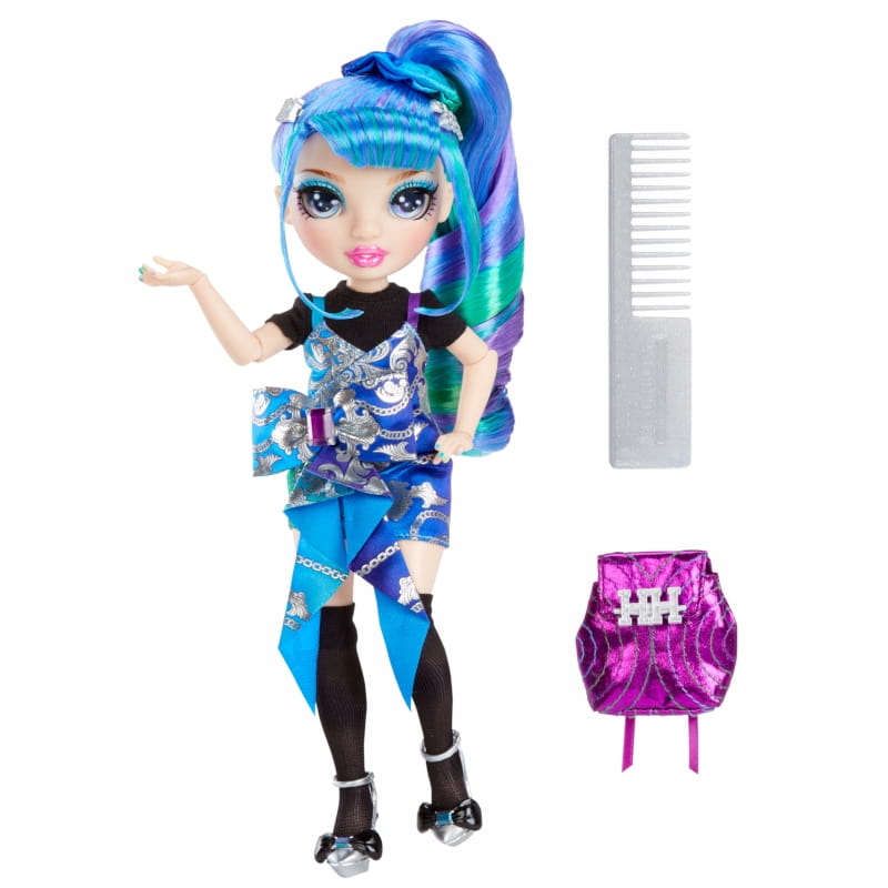 RAINBOW HIGH JUNIOR HIGH LALKA HOLLY DE'VIOUS EDYCJA SPECJALNA + AKCESORIA Marka MGA