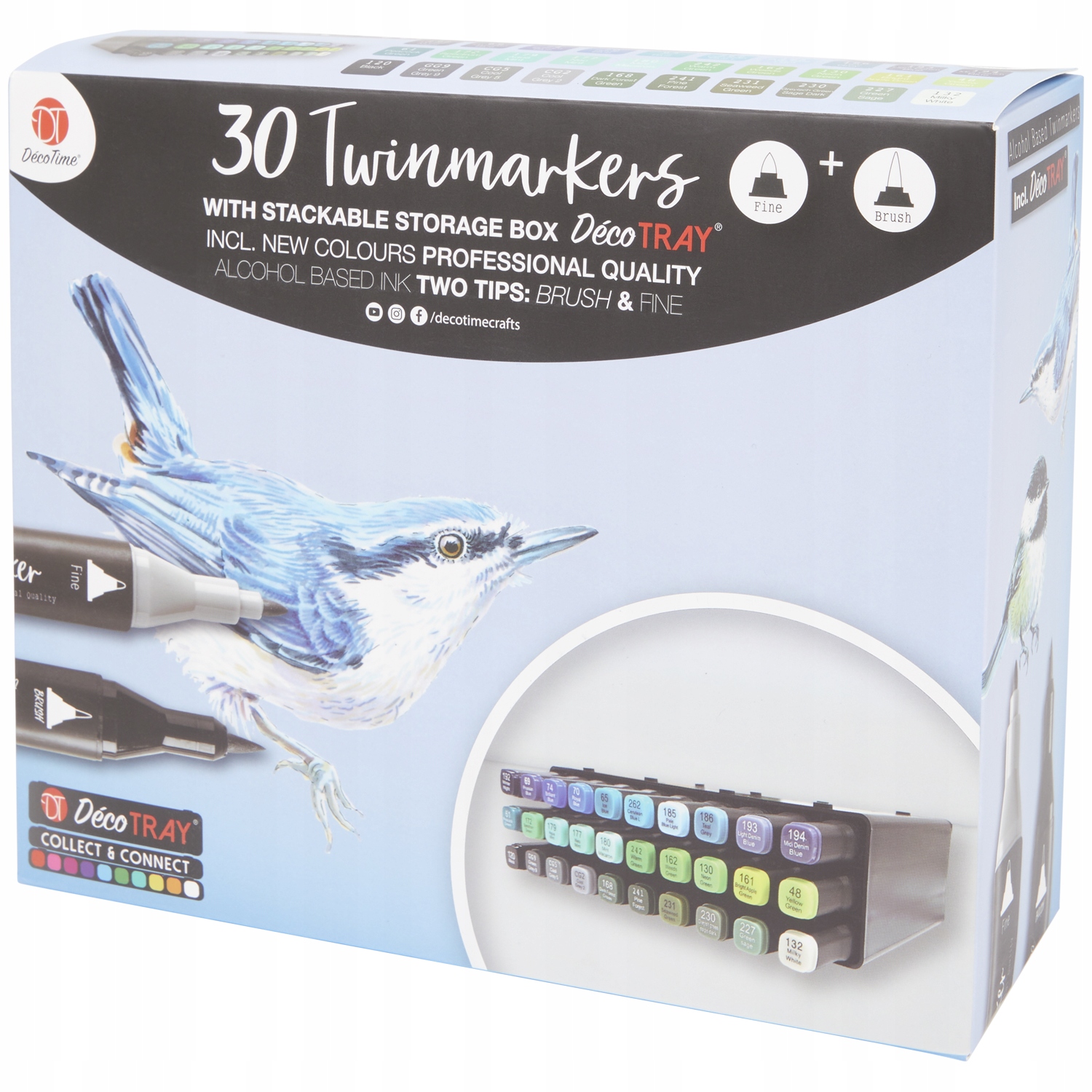 Twinmarkery Alkoholové dvojité MIX 30 ks 68-262