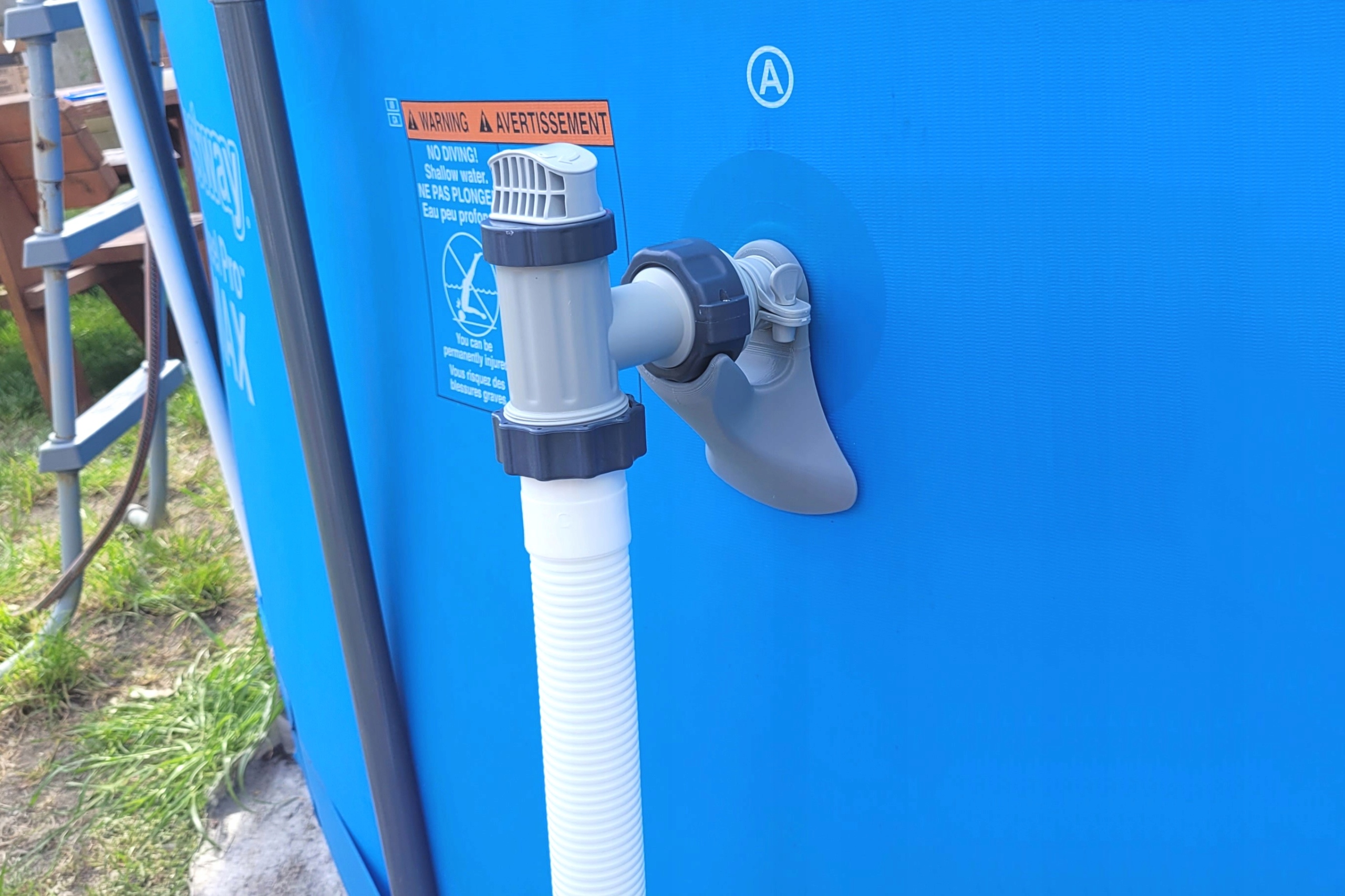 PODPORA RUR BASENU RURY BASENOWEJ INTEX BESTWAY na ADAPTER REDUKCJĘ 32x38 Średnica 38 mm