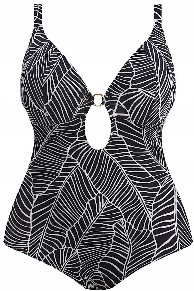 Elomi Kata Beach černé plavky 95G-H 42F-F