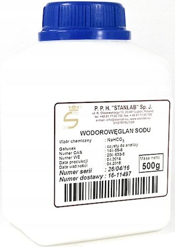 Stanlab Wodorowęglan sodu Czda soda 500g