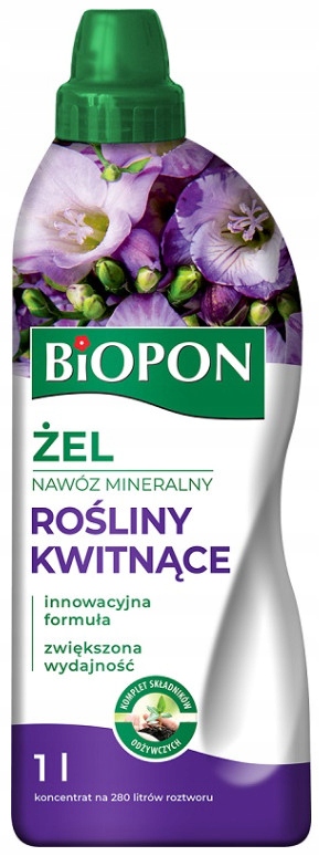 

Biopon Nawóz mineralny do roślin kwitnących 1 l