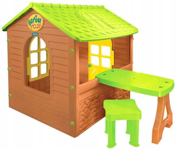 Domek ogrodowy ze stolikiem Mochtoys 12240 Długość 122 cm