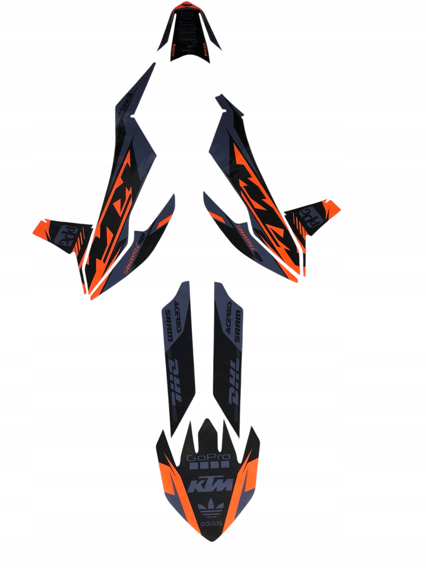 Ktm Sx Sx-f 19-22 hrubá Black dyha z Italii Cubamoto