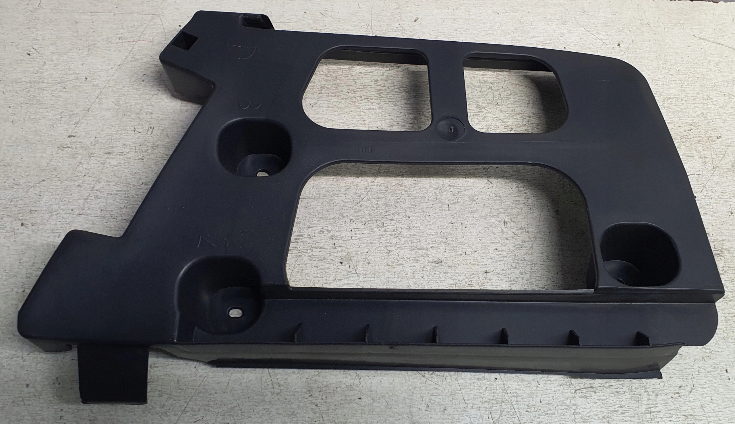 Support plaque Support Arrière PEUGEOT 407 komplet