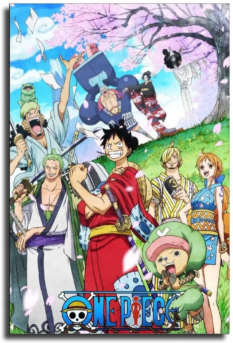 

One Piece Wano plakat 61x91,5 cm