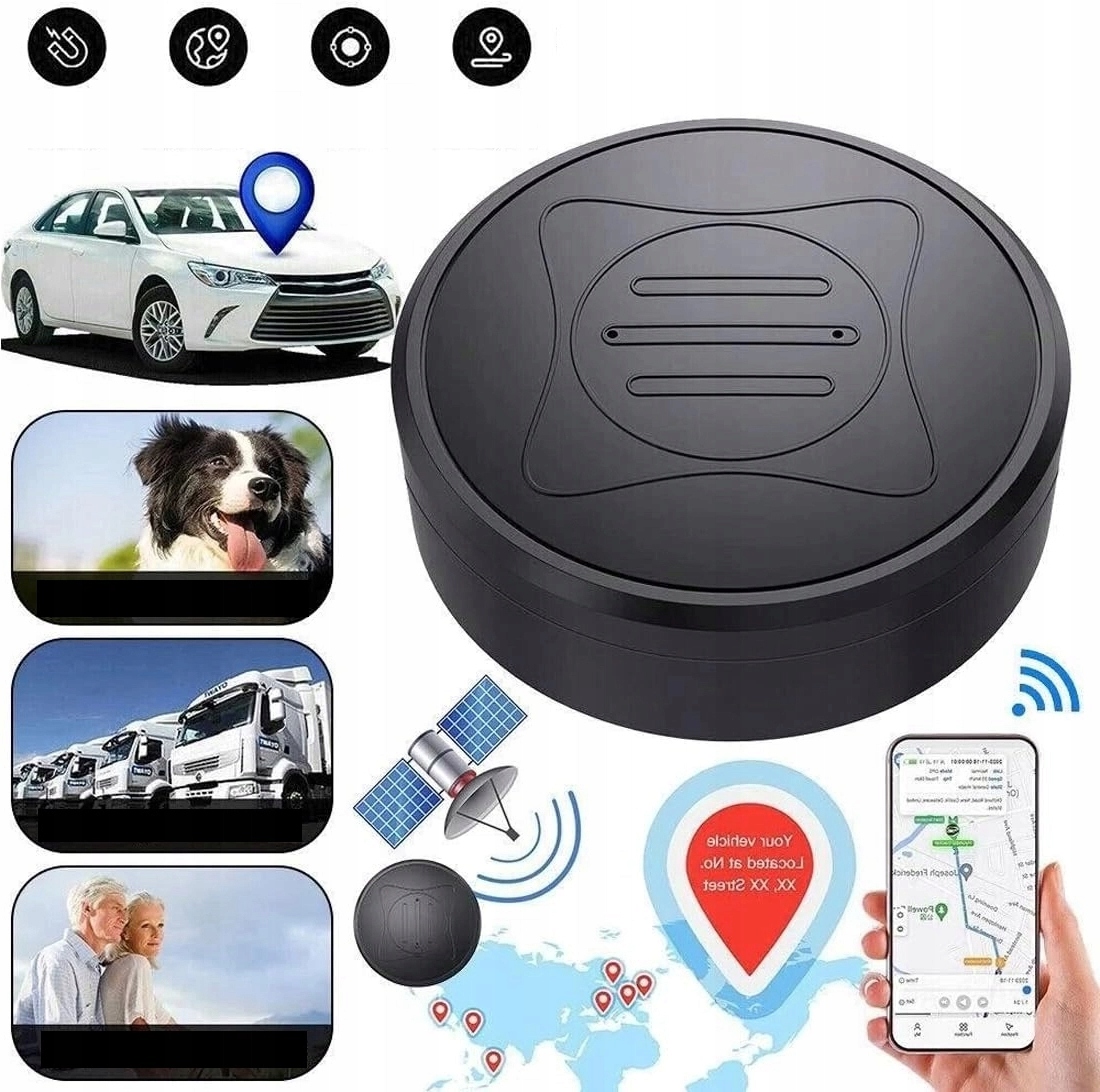 Gps Tracker Mini Lokalizator Z Magnesem Do Auta Motocykla Roweru Osób