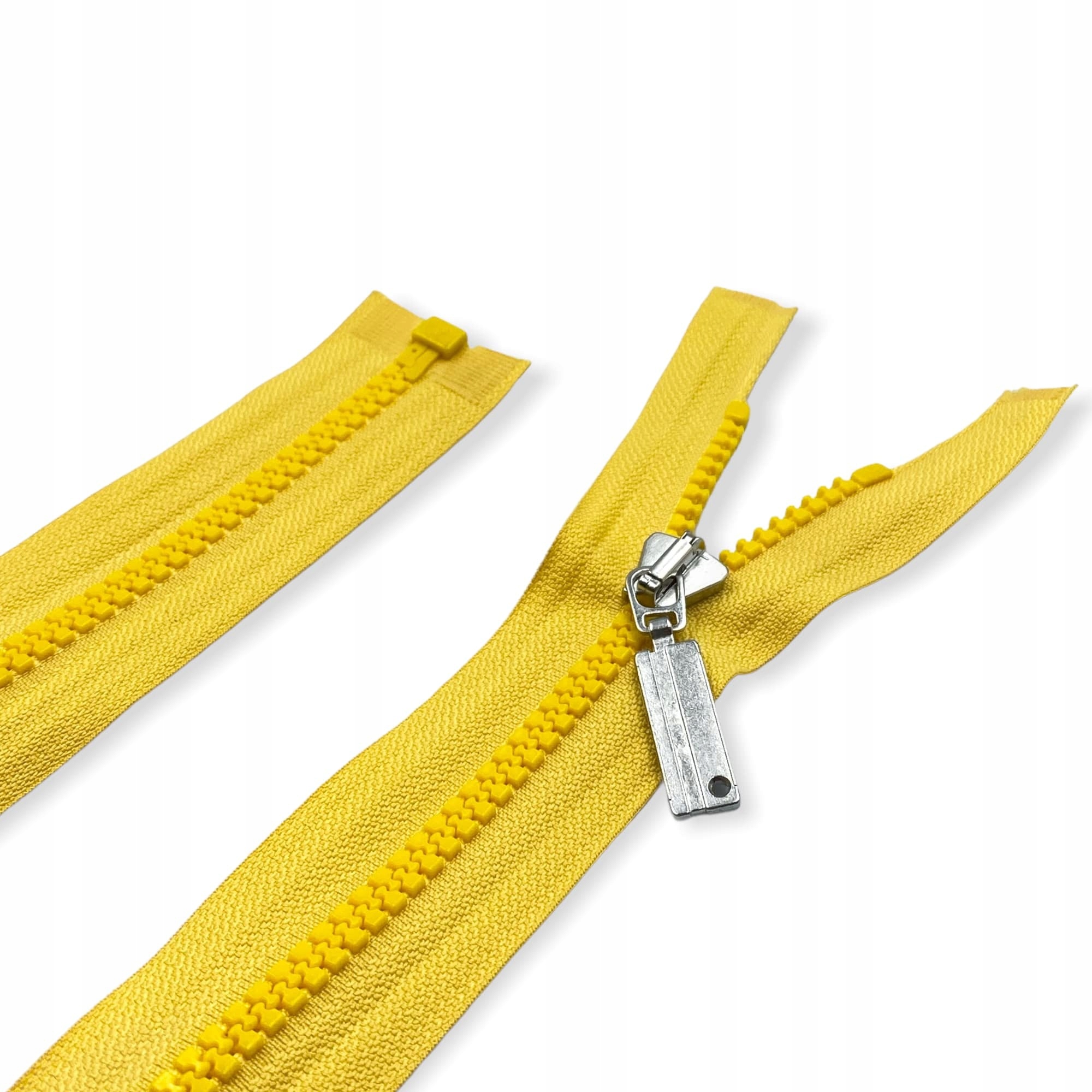Zamek błyskawiczny kostkowy Alpha żółty 55CM