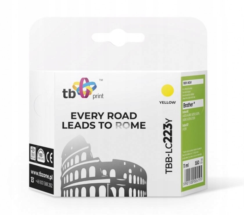 

Tb Print Tusz do Brother LC223 Yellow TBB-LC223Y