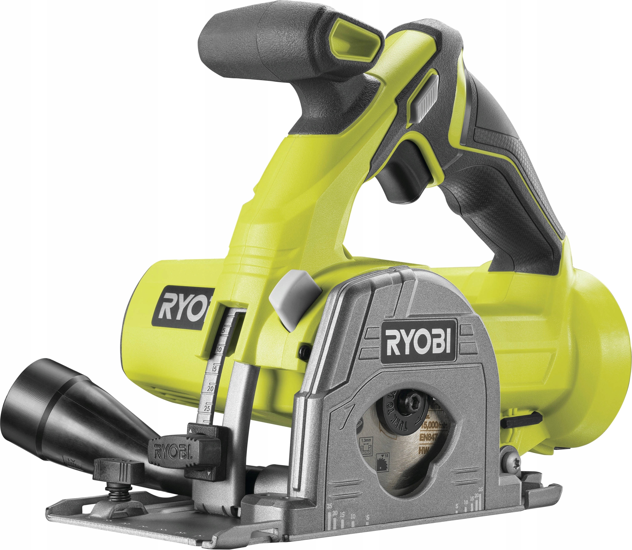 RYOBI PIŁA R18MMS PILARKA TARCZOWA 18V 85mm +2Ah Zasilanie akumulatorowe