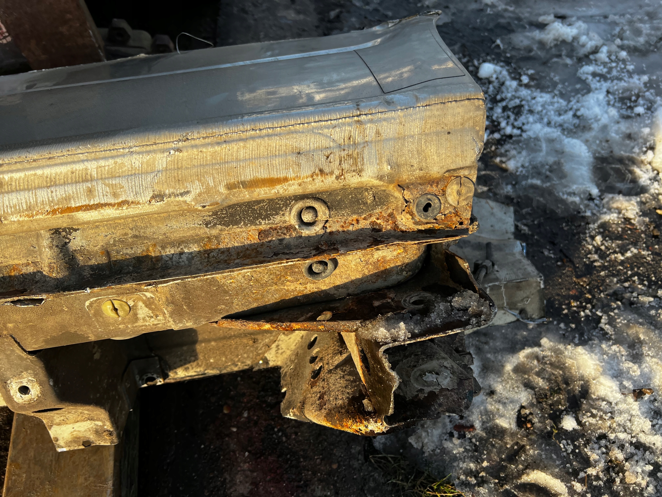 VW T5 quarter bok fender threshold side left LD1W
