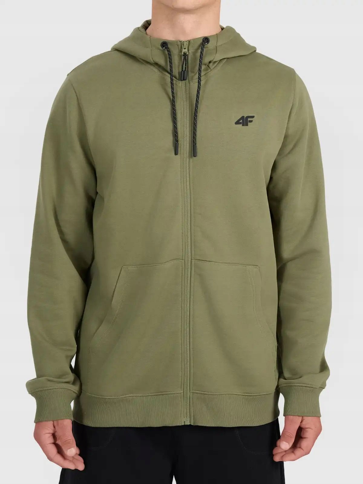 Bluza Męska Dresowa 4F Z Kapturem Rozpinana Sportowa L M2551 SS26