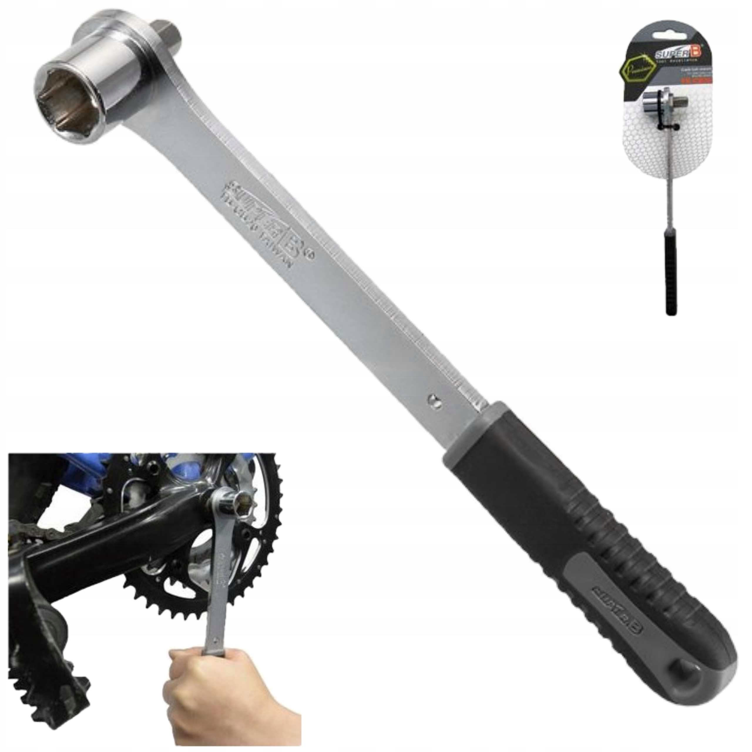 Klucz Do Korby SuperB TBCB20 Shimano Octalink Isis Kwadrat Nasadka 14mm/8mm
