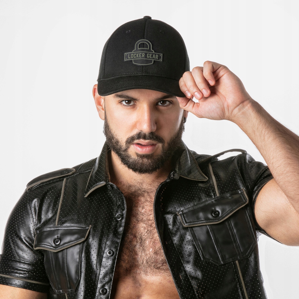 Locker Gear Černá Kšiltovka Fullcap Flexfit Velikost
