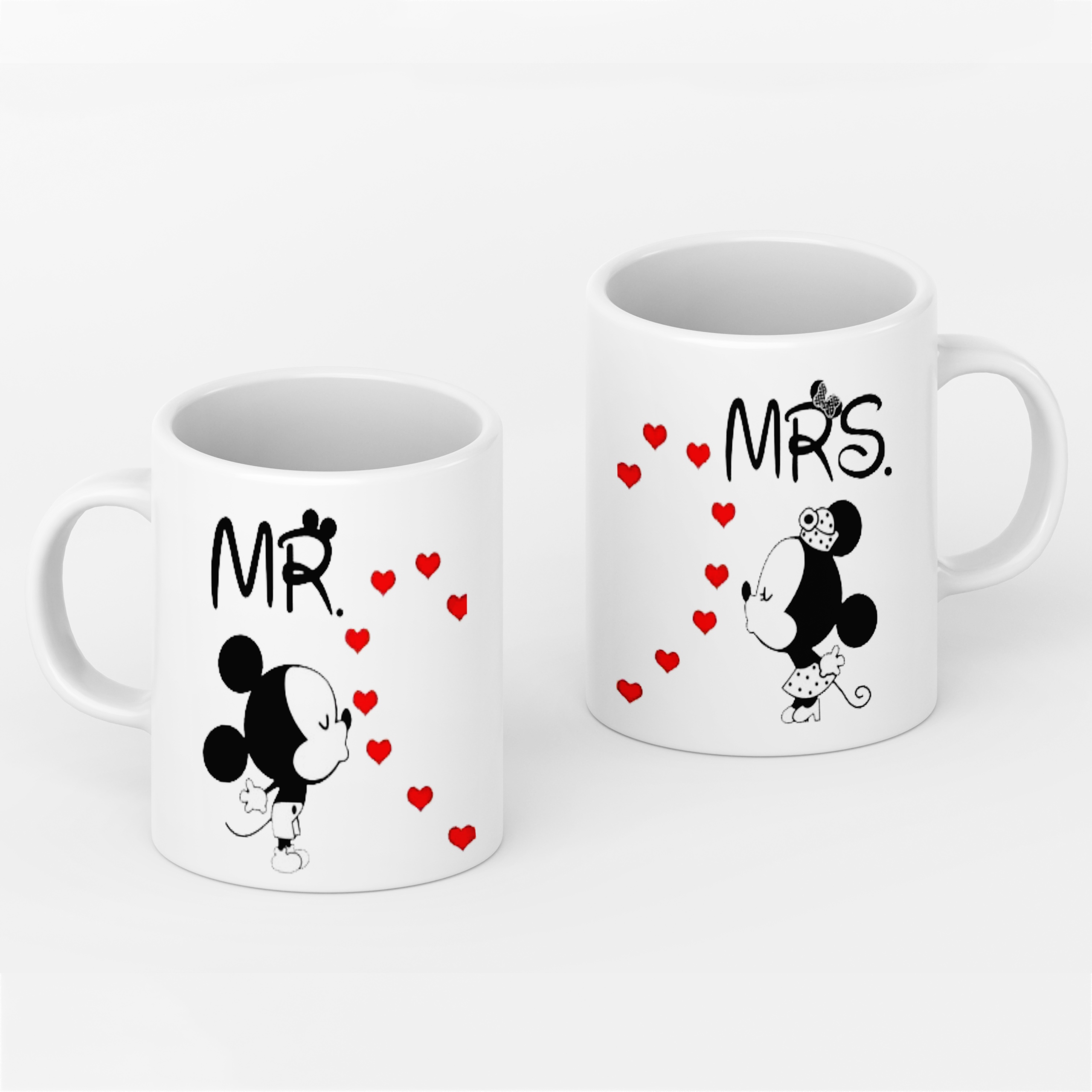 

Komplet 2 Kubków dla Par prezent Walentynki Mr Mrs