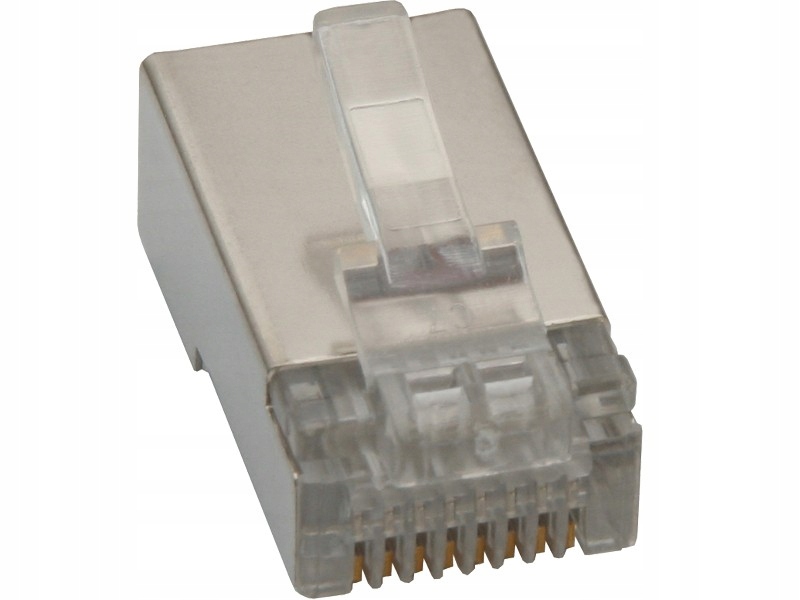 

Wtyk telefoniczny 8p8c RJ45 metal-ekranowany