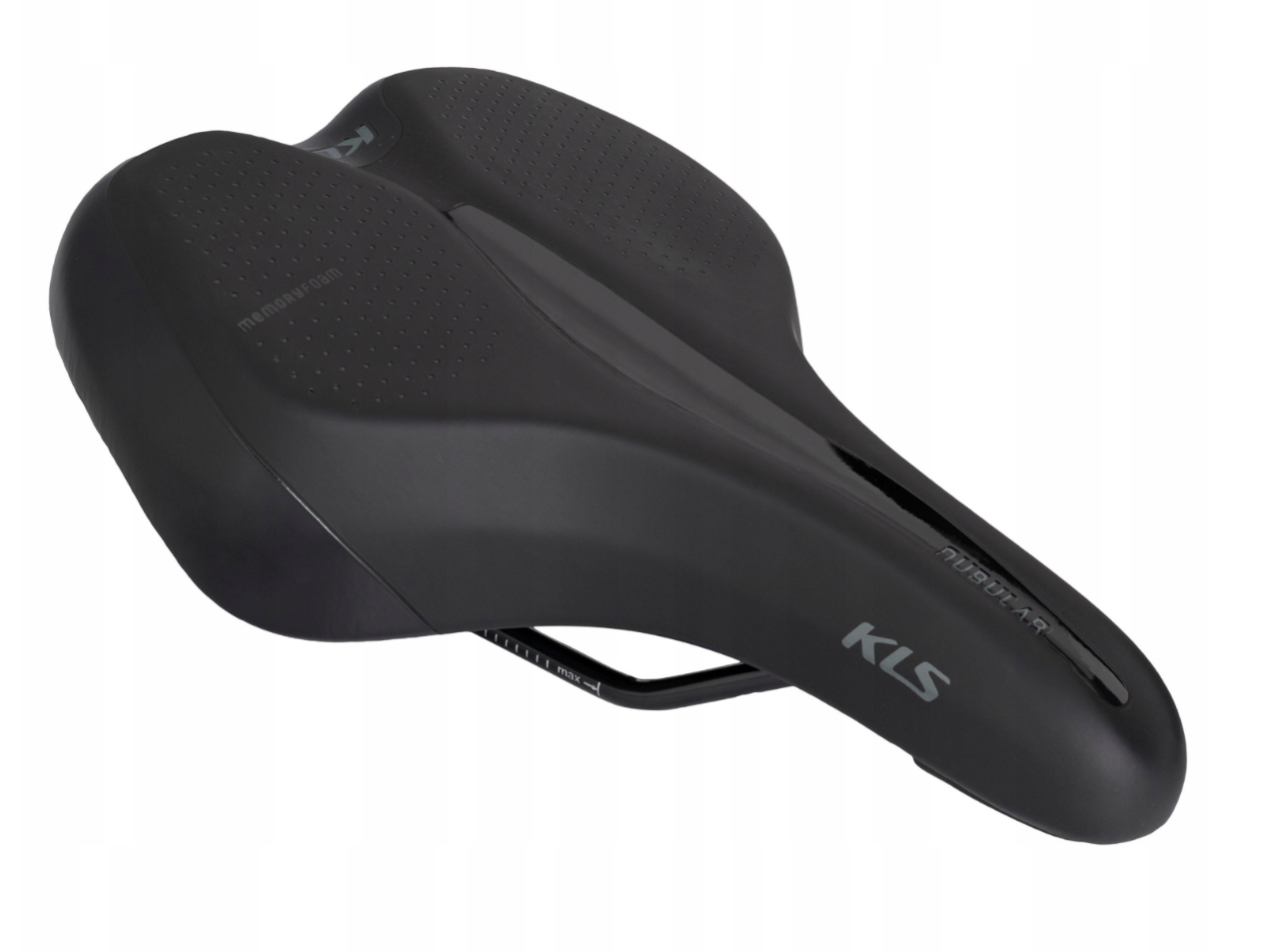 Siodełko Trekkingowe Kellys Nubular 265 X 190 MM Czarne