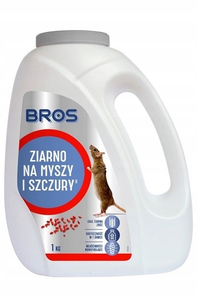 

Bros ziarno trutka na myszy i szczury 1kg