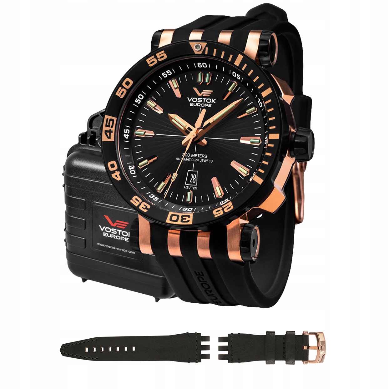 Pánské Hodinky Vostok Europe NH35A-575E282S černé