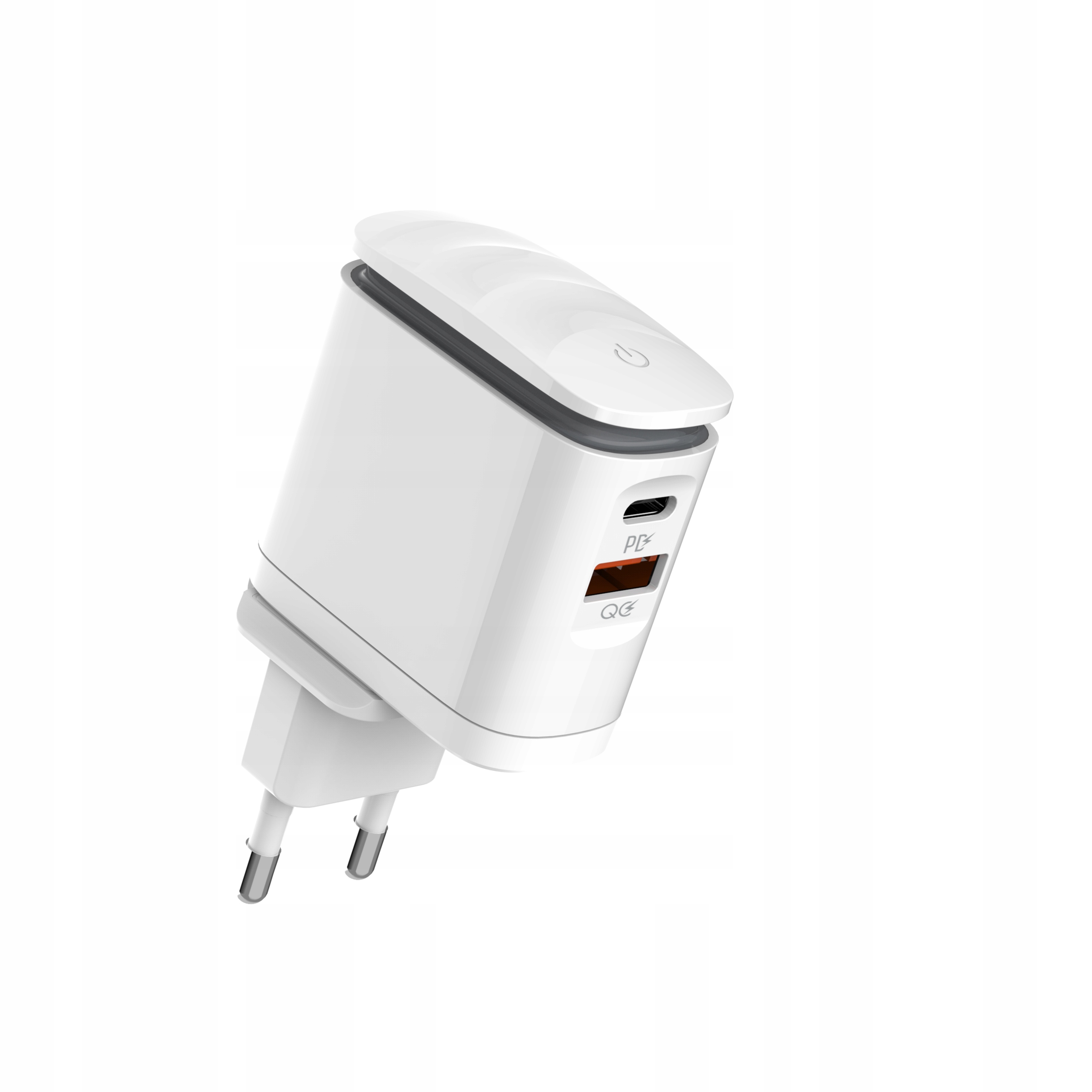 Szybka Ładowarka USB Zasilacz Lampka LED QC PD 25W Marka Ldnio