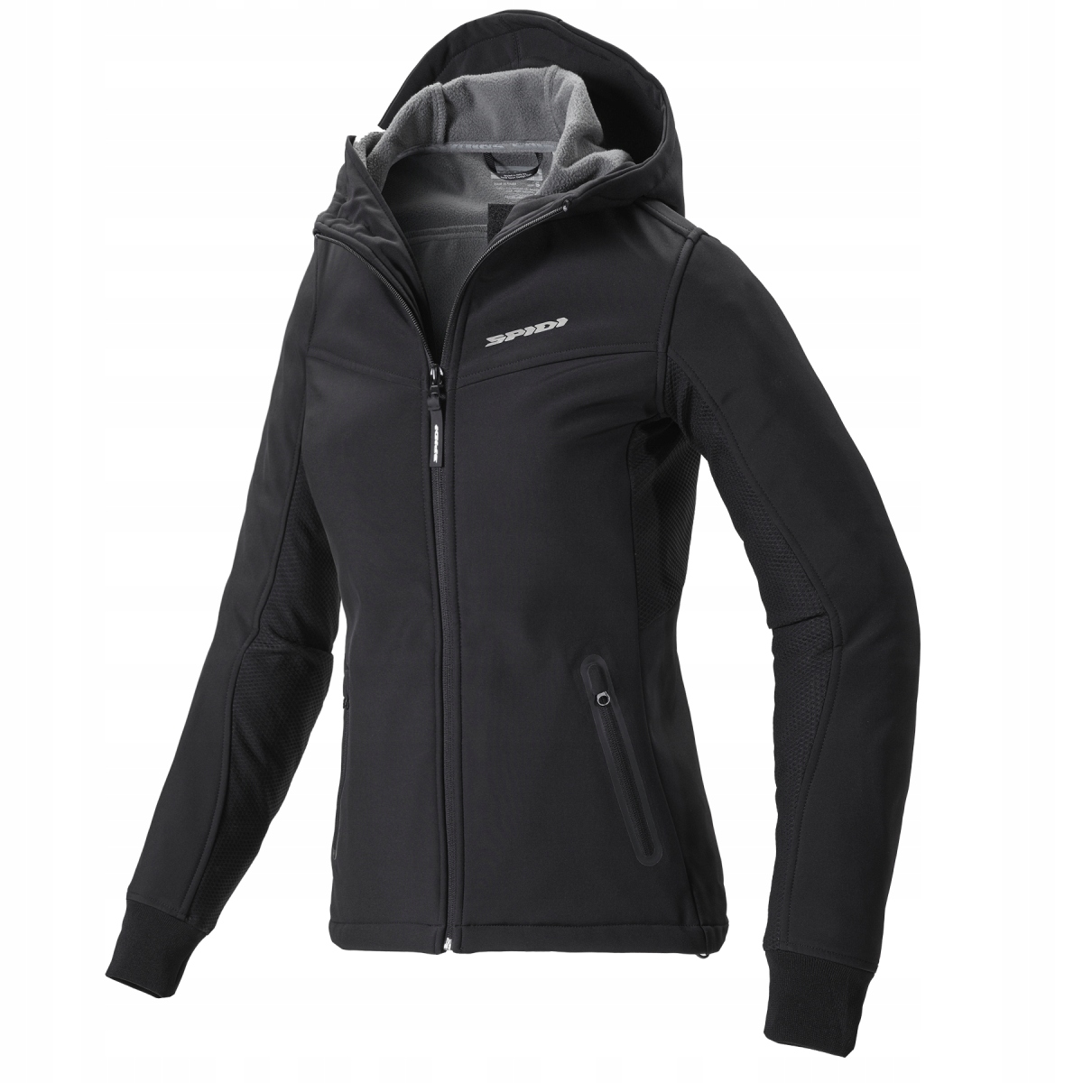 Motocyklová bunda Spidi Hoodie Armor Lady veľ. M čierna