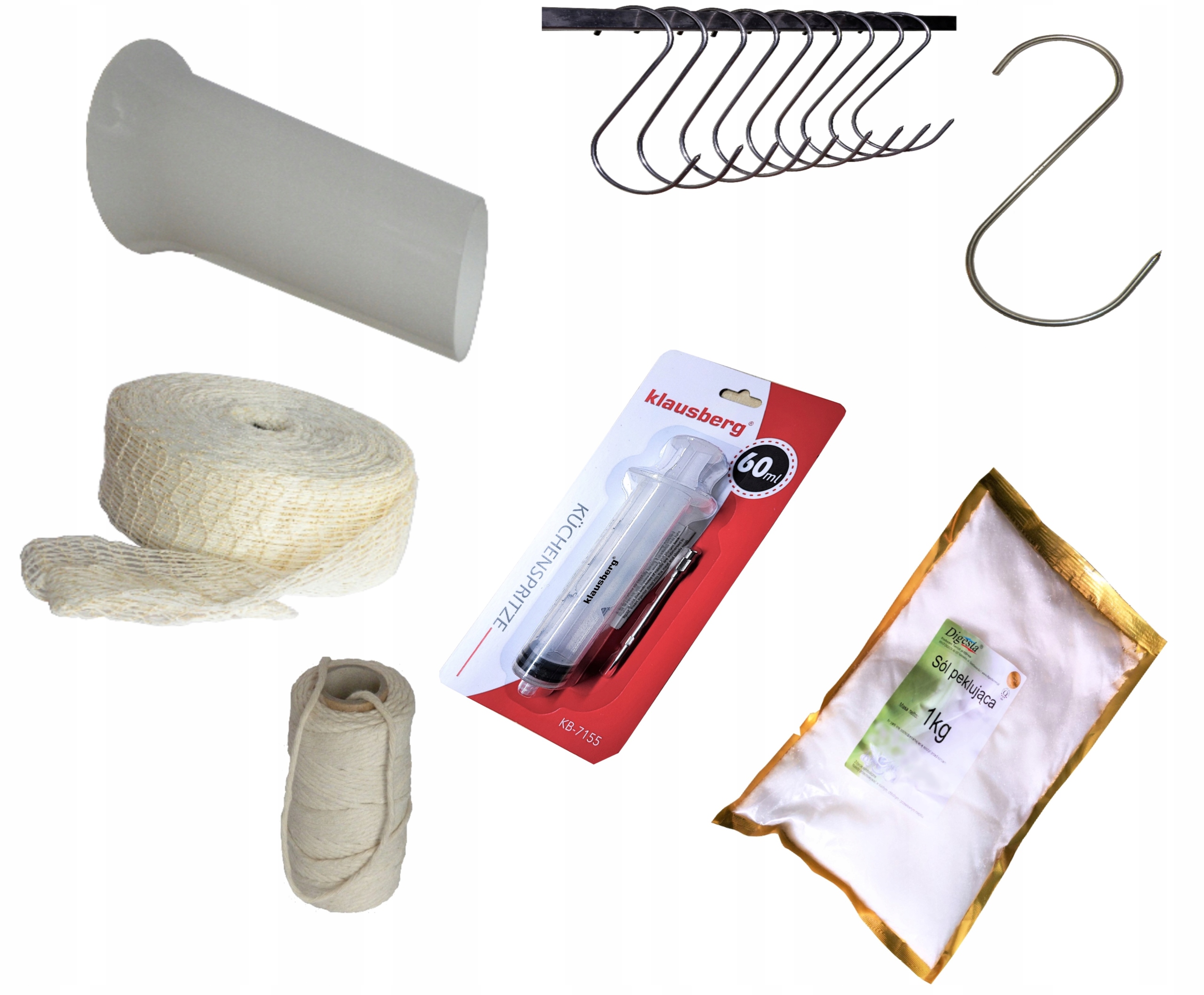 ZESTAW STARTOWY HAKI DO WĘDZENIA APLIKATOR ZUTTOGO