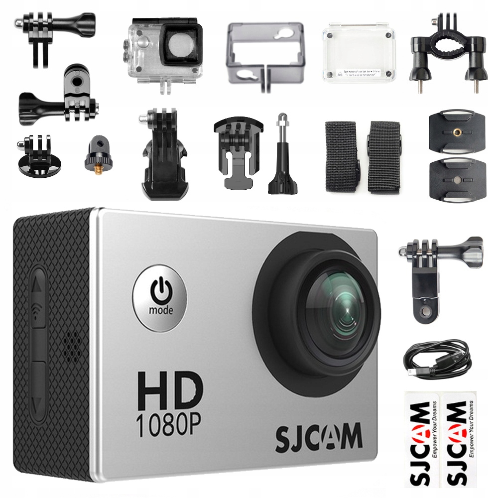 Sportovní Kamera Sjcam SJ4000 Full Hd Voděodolná LCD 2.0" Moto Příslušenství Pl