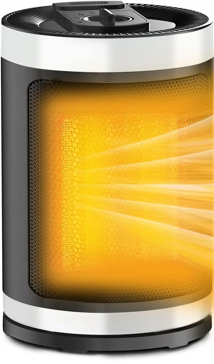 Piecyk Grzejnik Farelka Termowentylator PTC 1500w z OSCYLACJAMI