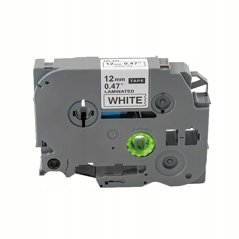 Taśma do Brother TZ-231 TZE-231 TZE231 12mm 8m Biała