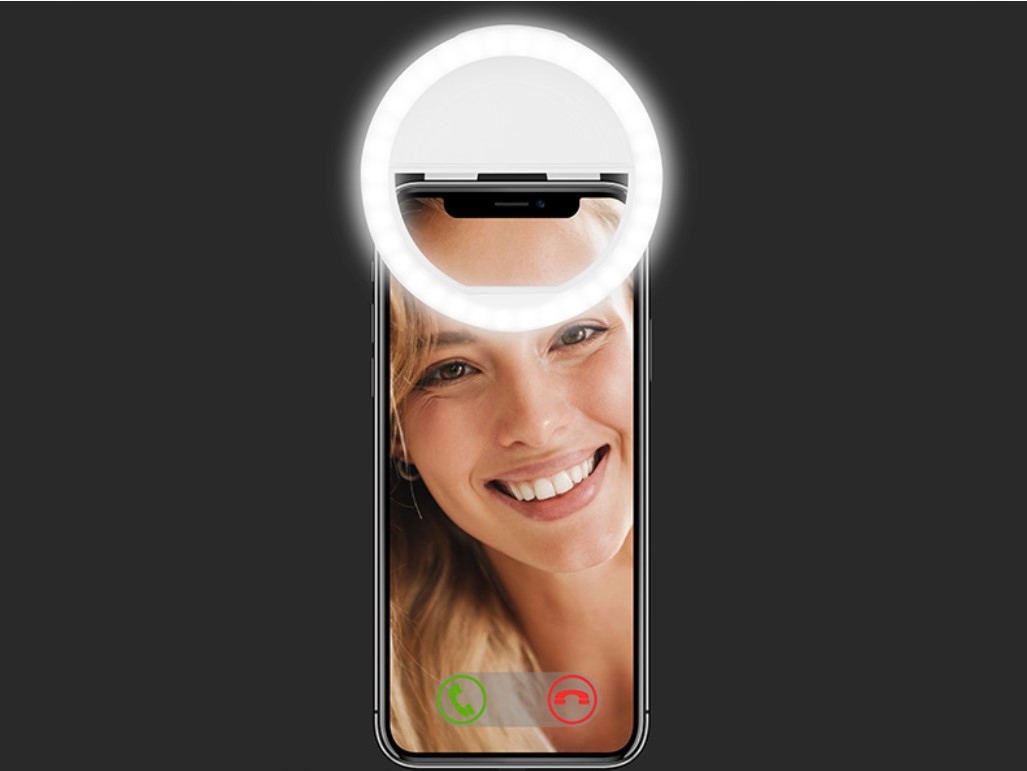 Lampa pierścieniowa TRACER SELFIE 5561 Klips Źródło światła LED