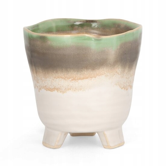 

Katia Ceramiczna Osłonka Na Doniczkę Beż Krem 15cm