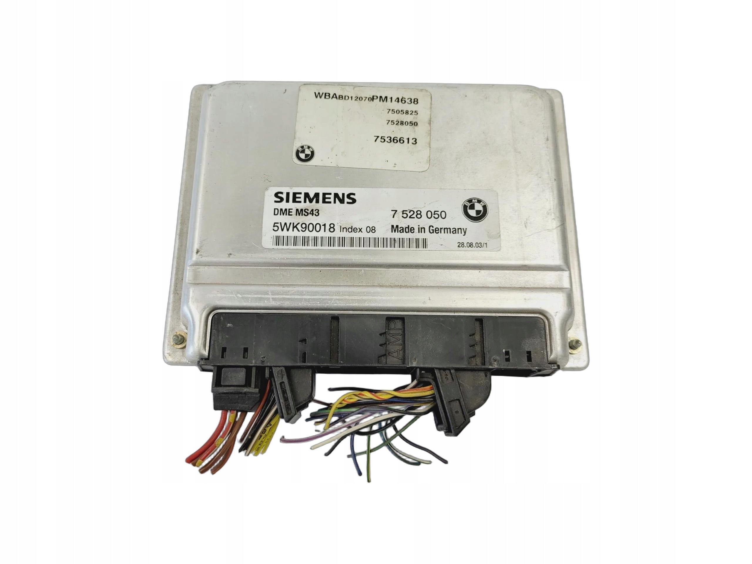 computer control unit of the engine BMW E46 E53 7528050