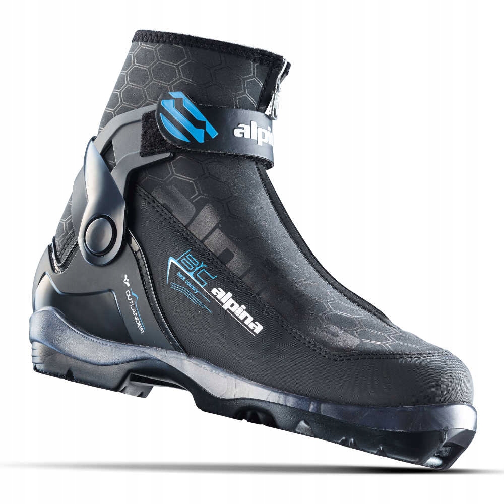 ROSSIGNOL BC 65 + ALPINA BC OUTLANDER EVE + ROTTEFELLA BC AUTO narty BC Kolor dominujący odcienie niebieskiego